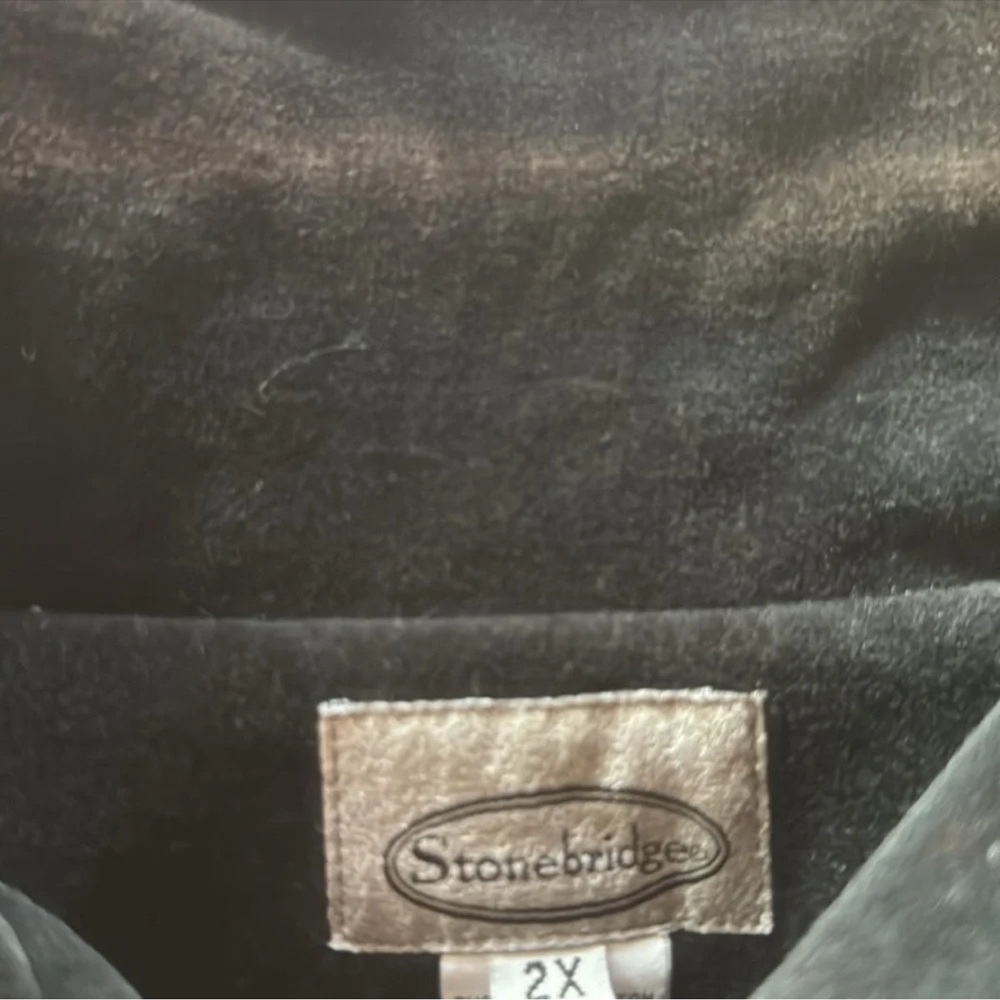 Patchwork Vest With Animal Print Stonebridge Vint… - image 6